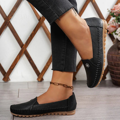 🔥Best Seller-Last Day Sale 60% OFF🔥 Stylish Orthopedic Leather Shoes - All-Day Comfort for Women